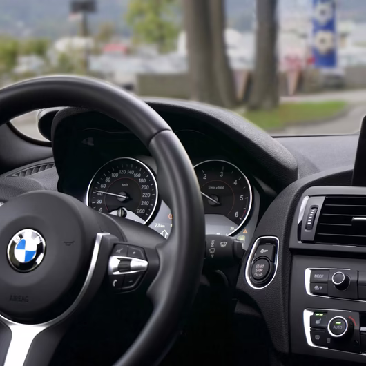 Innenausstattung eines Autos 